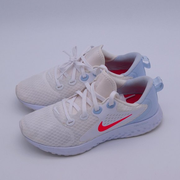 Nike Sneakers Women's Sz 8 Legend React Running Shoes Lace up White AA1626-102 - Picture 2 of 10